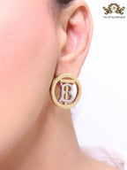 Alphabet T&B gold and platinum finish