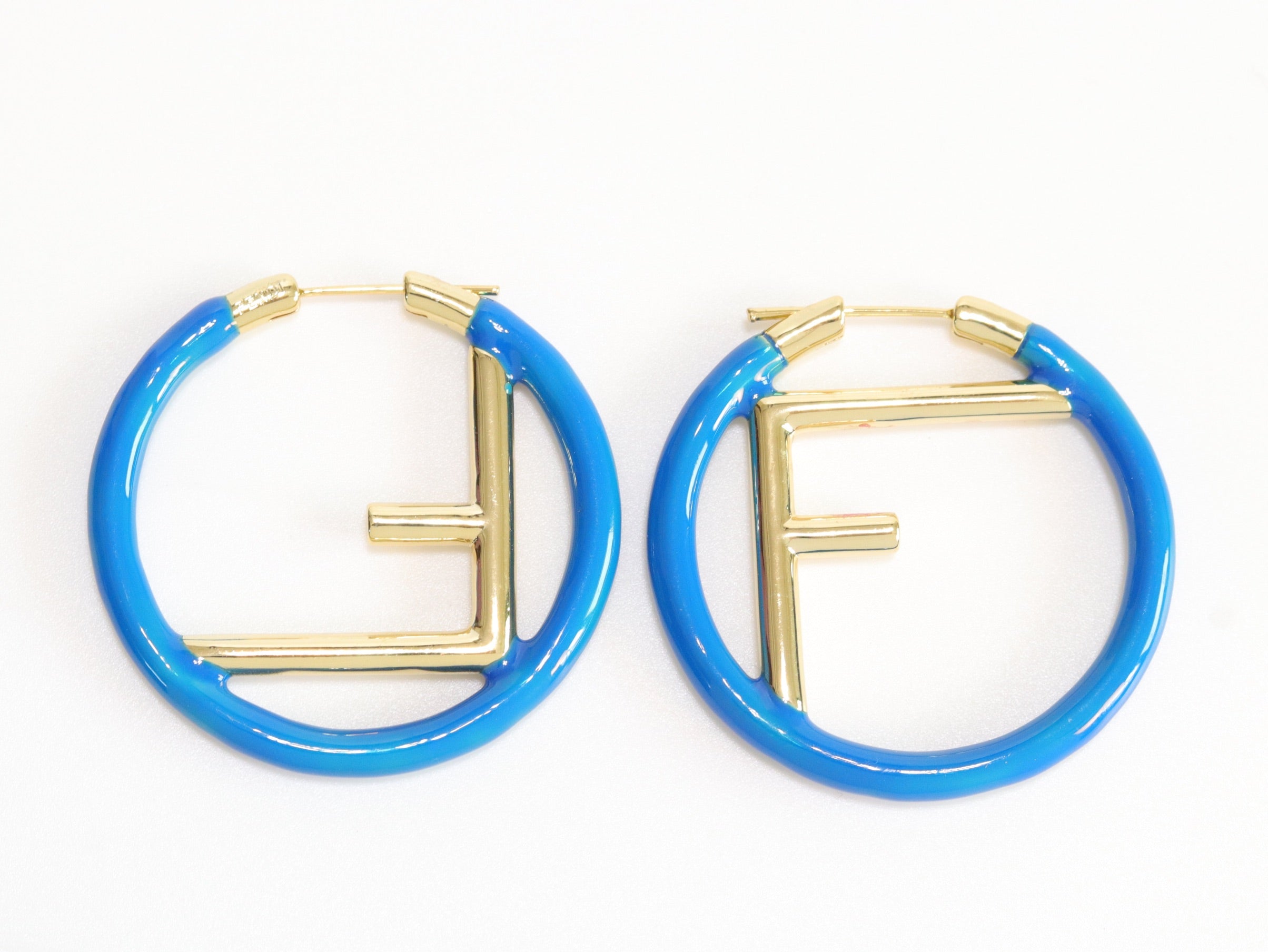 Blue Alphabet F Hoops