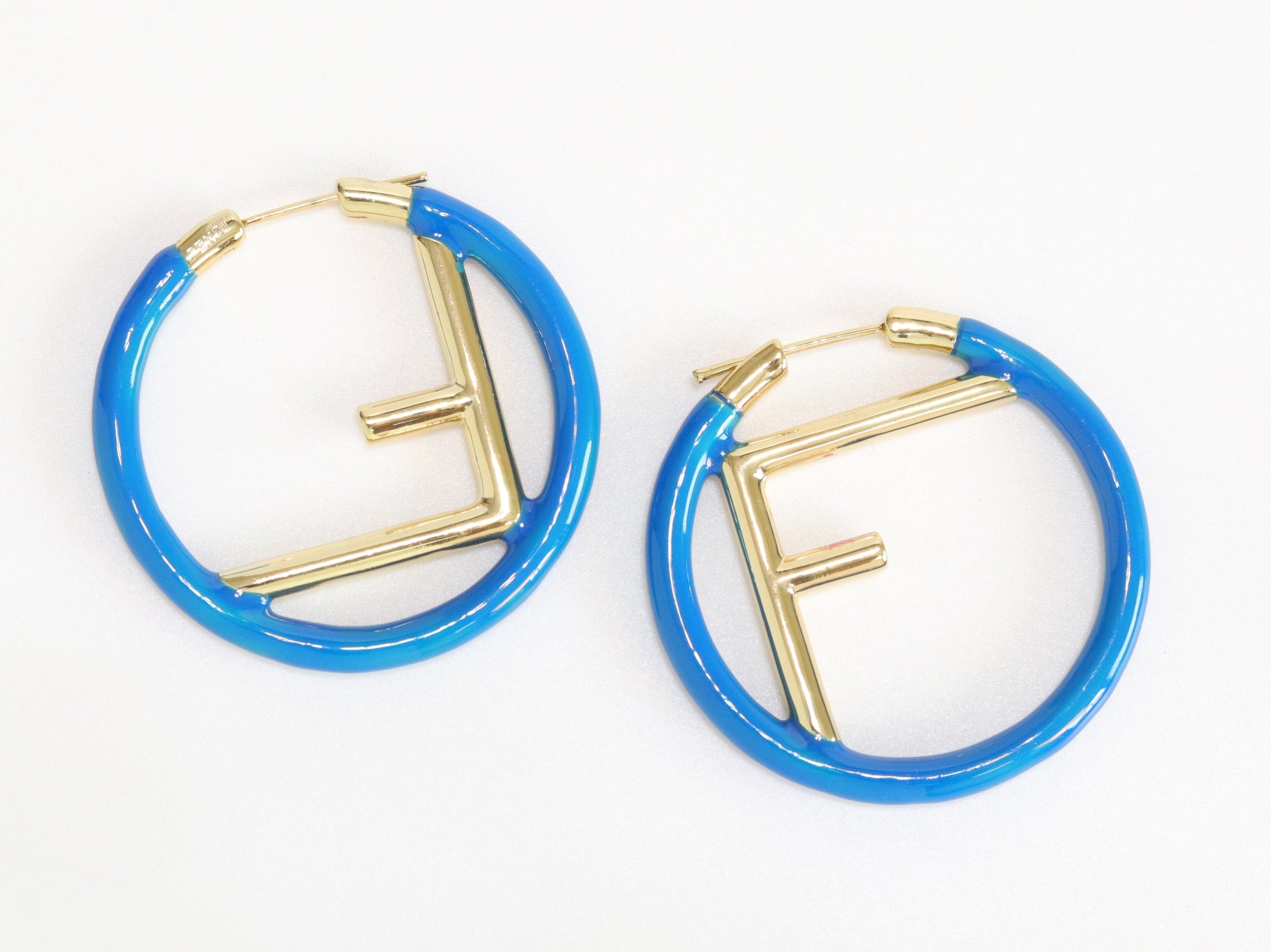 Blue Alphabet F Hoops