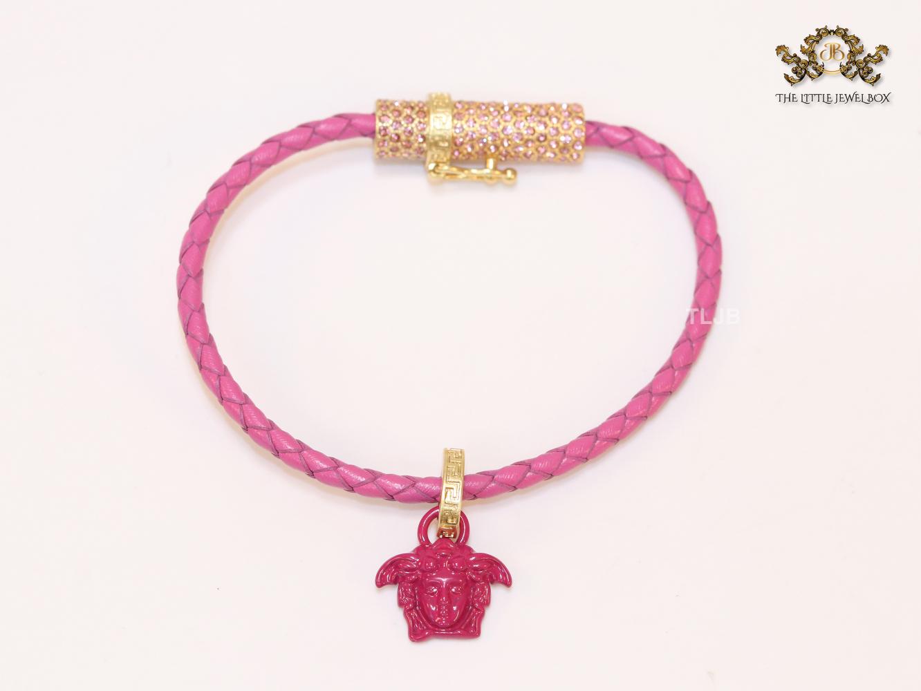 Medusa pink sleek bracelet