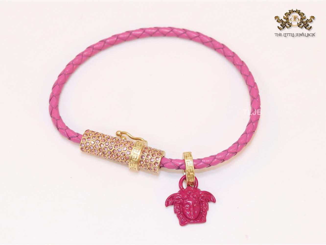 Medusa pink sleek bracelet