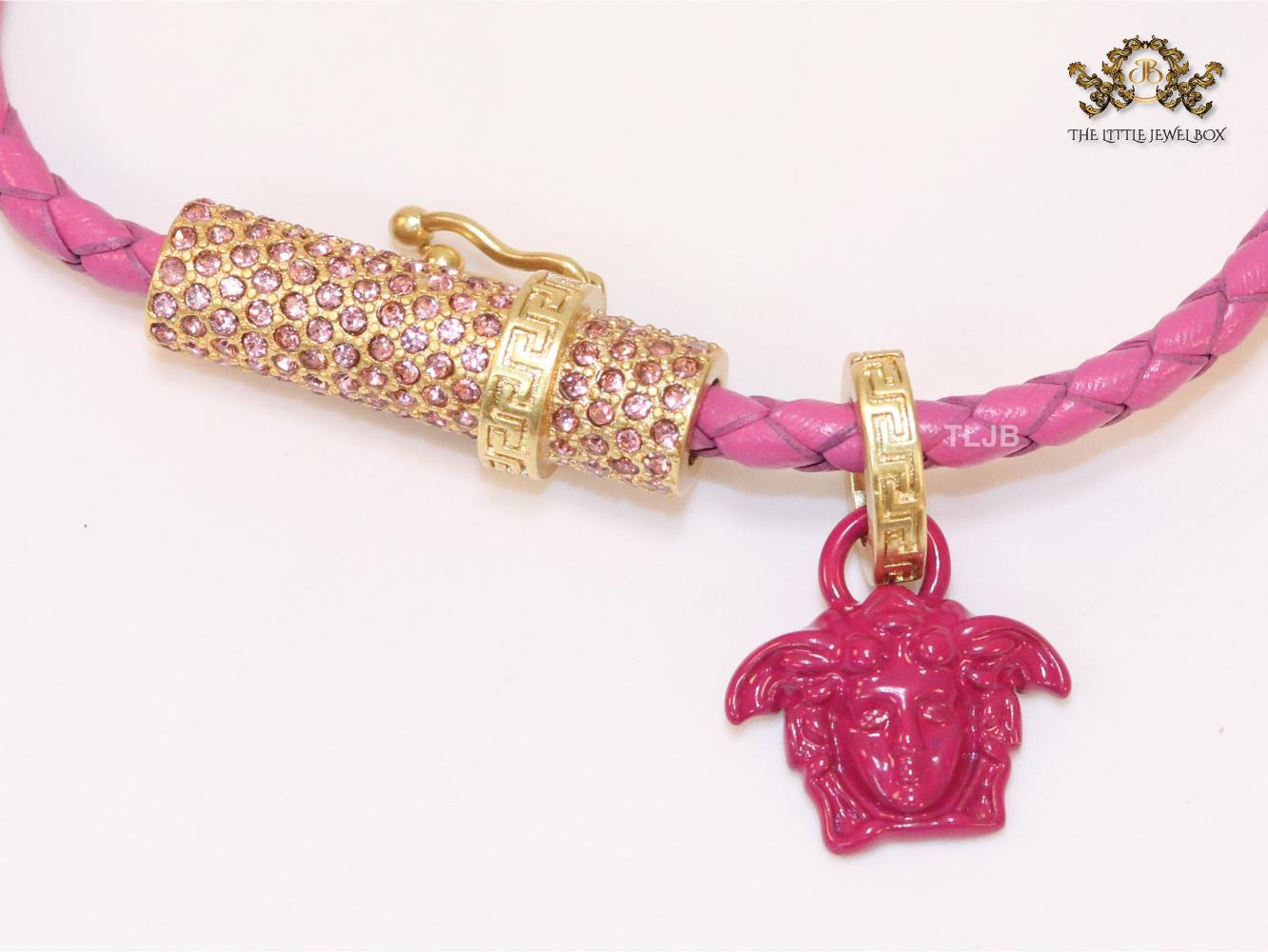 Medusa pink sleek bracelet