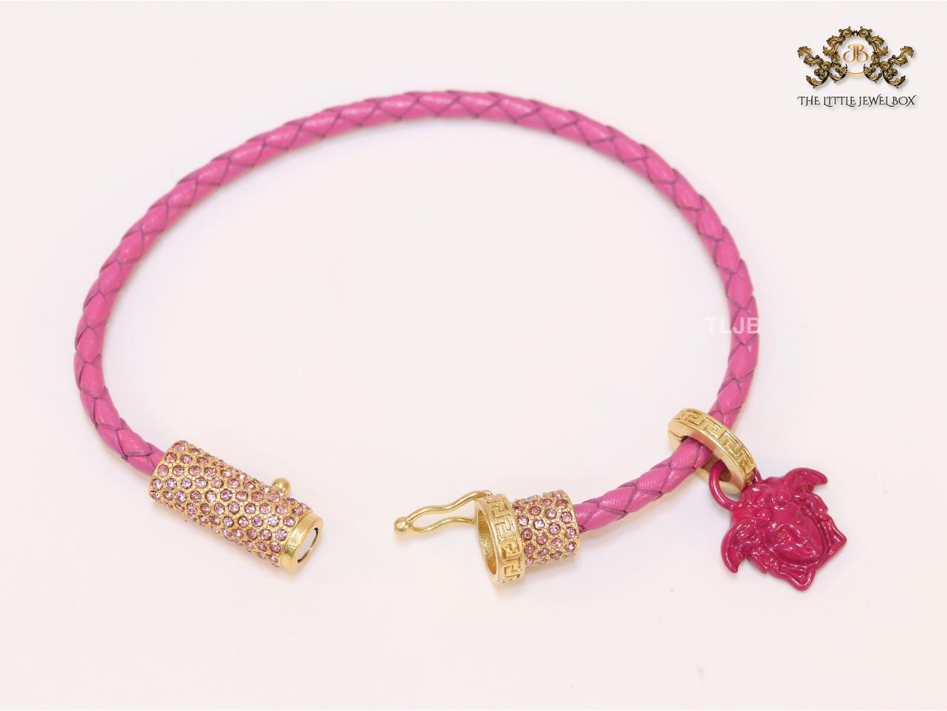 Medusa pink sleek bracelet
