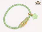 Medusa pastel green sleek bracelet