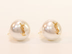 Alphabet YSL white studs