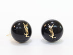 Alphabet YSL black studs