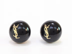 Alphabet YSL black studs