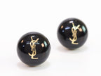 Alphabet YSL black studs