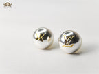 Alphabet L & V Celestial studs