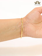 Black & white openable bracelet