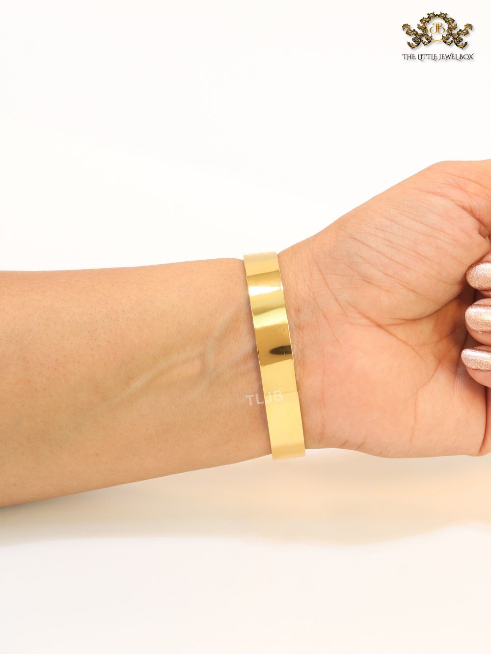 Black & gold stripes bracelet