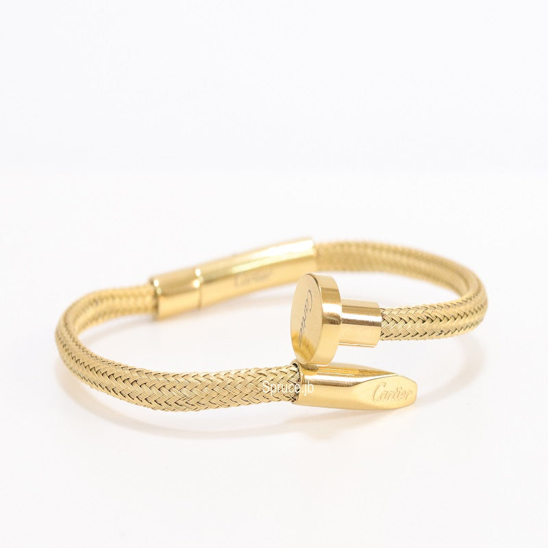 Alphabet C golden Wrist Wrap bracelet