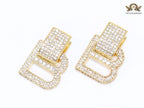 Alphabet B Cz earrings