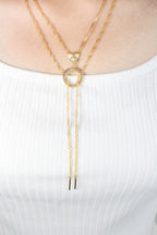 Alphabet V Pendant Chain