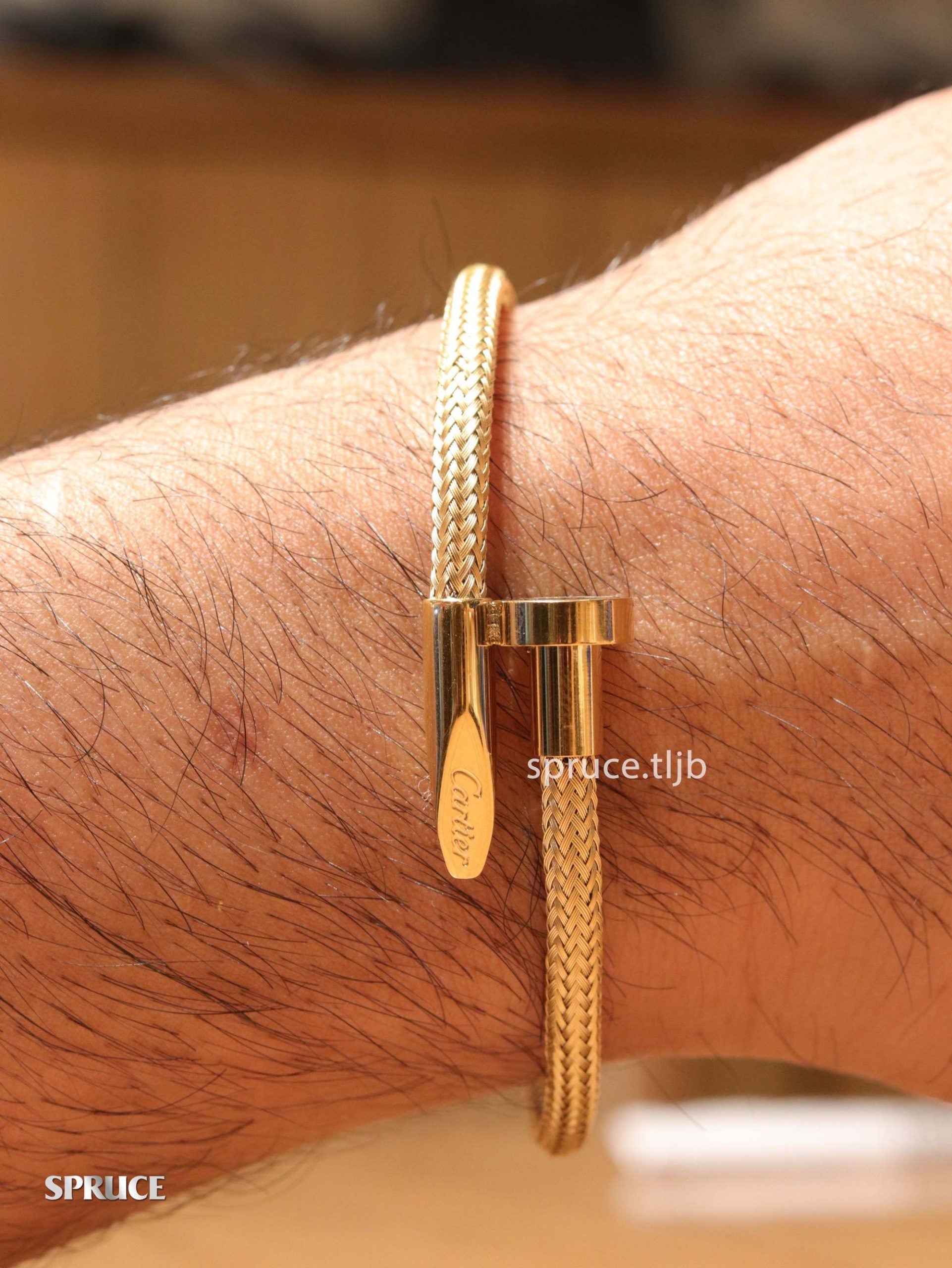 Alphabet C golden Wrist Wrap bracelet