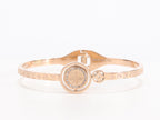 Alphabet LV Sleek bracelet in rose gold finish