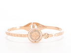 Alphabet LV Sleek bracelet in rose gold finish