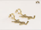 Alphabet Y antique dangles
