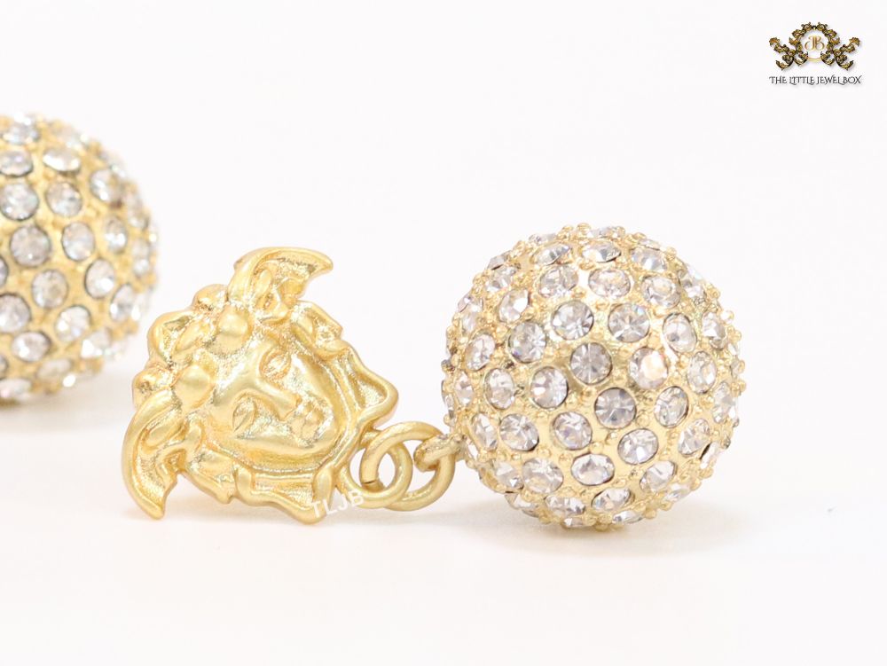 Medusa and cz ball dangles