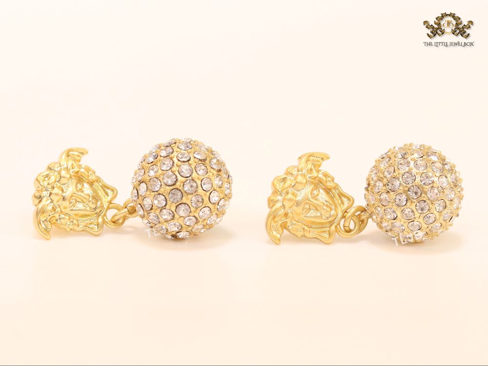 Medusa and cz ball dangles