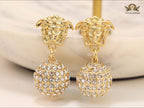 Medusa and cz ball dangles