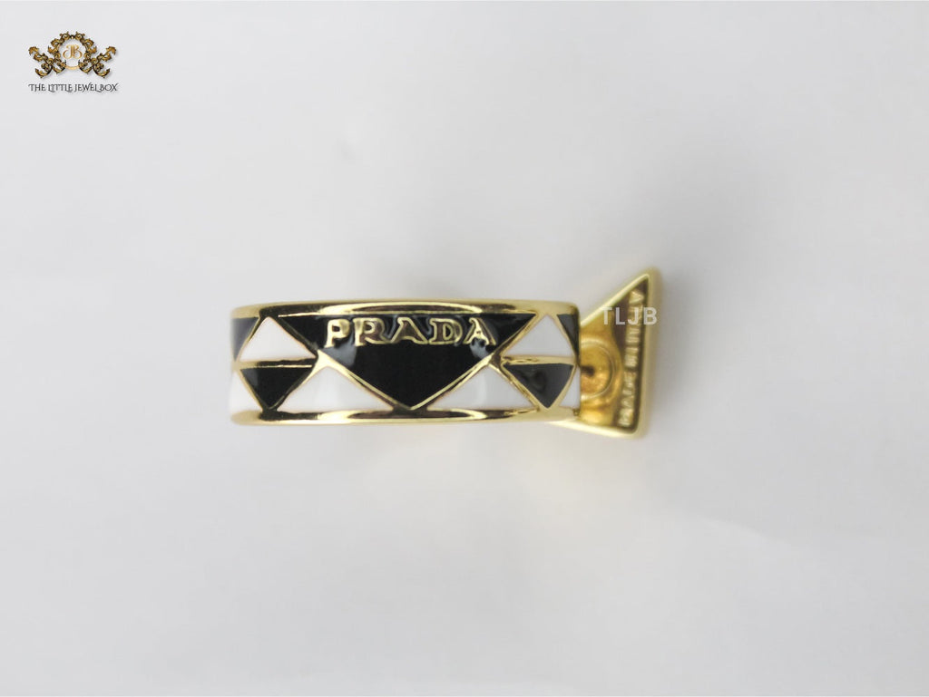 Alphabet P Enamel hoops