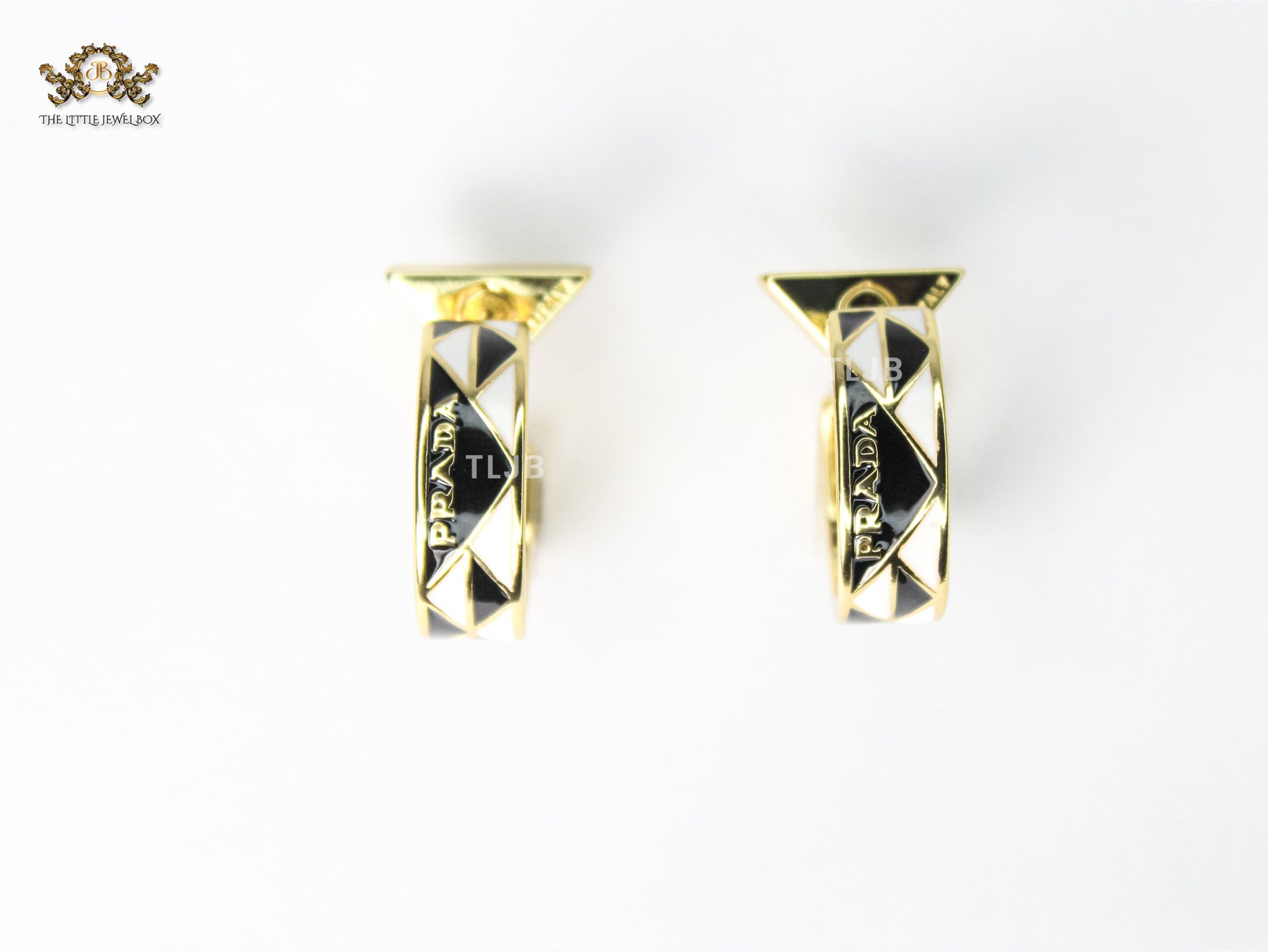 Alphabet P Enamel hoops