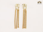 Alphabet CD link chain tassels