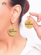 Alphabet BLCG earrings