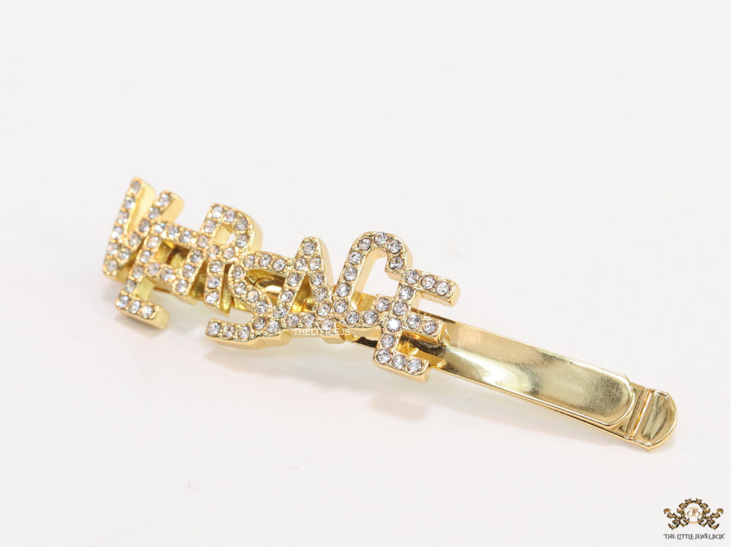 Gold-plated Alphabet Hair Pin