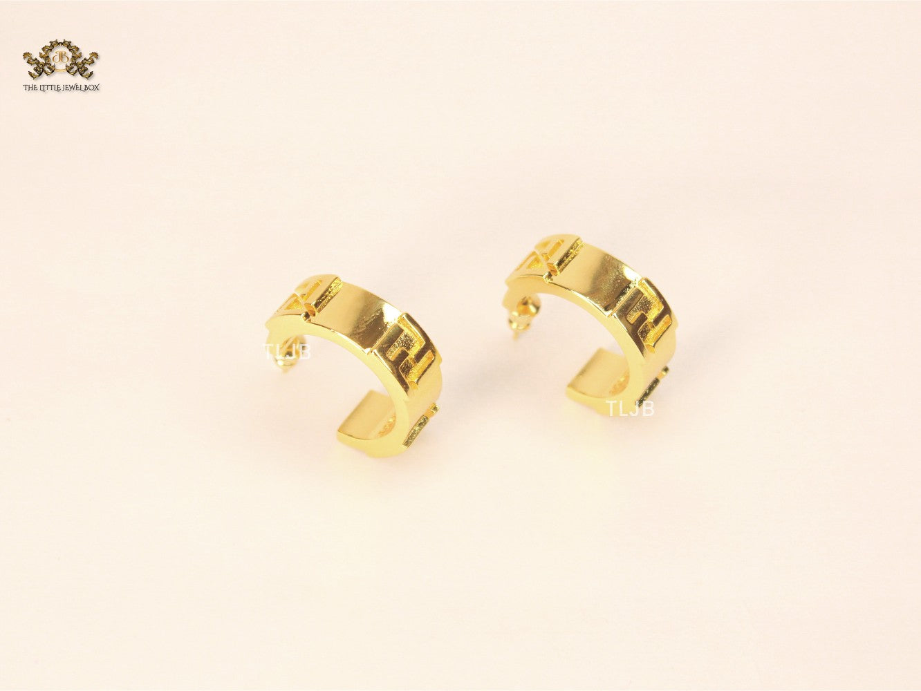 Alphabet F chunky hoops