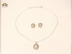 Topaz Pendant Necklace set