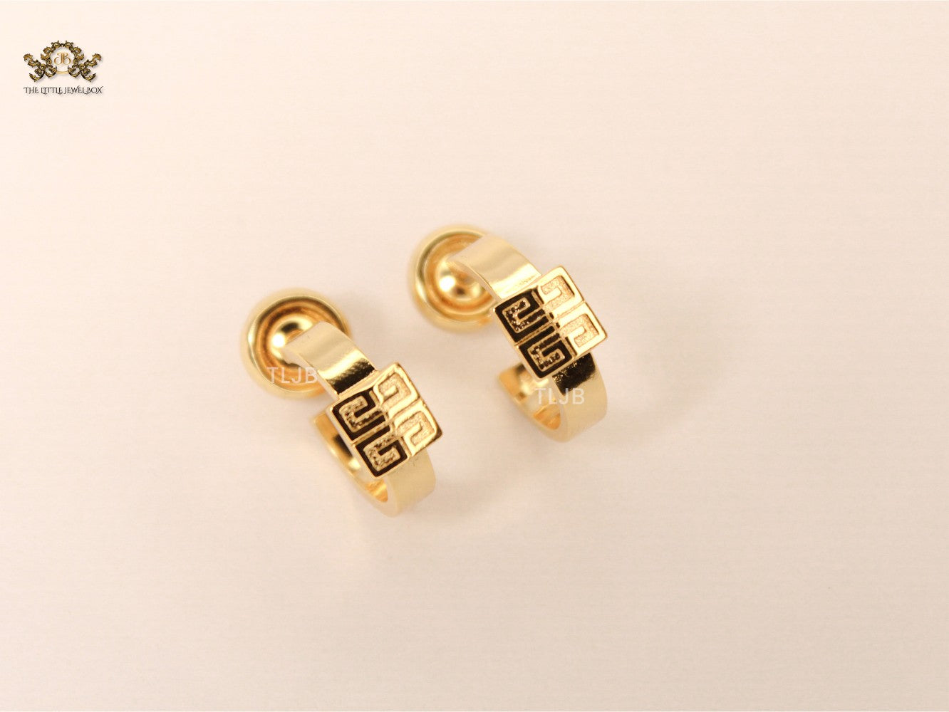 Alphabet G chunky hoops