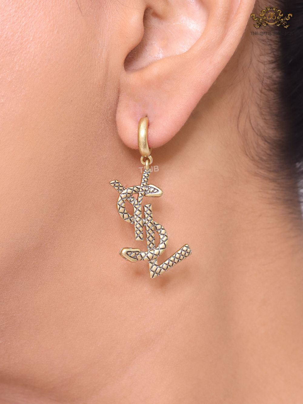 Alphabet Y antique dangles