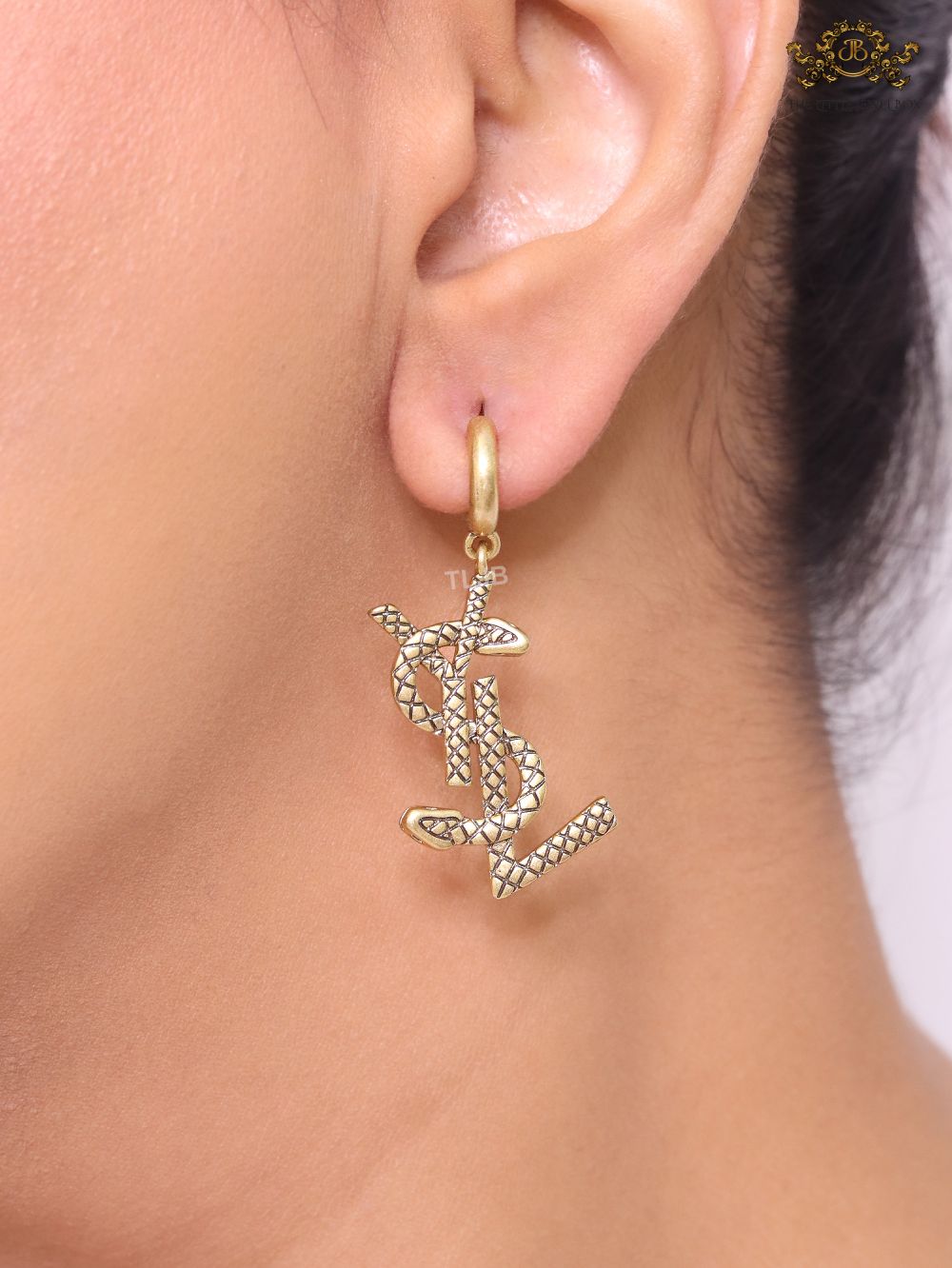 Alphabet Y antique dangles