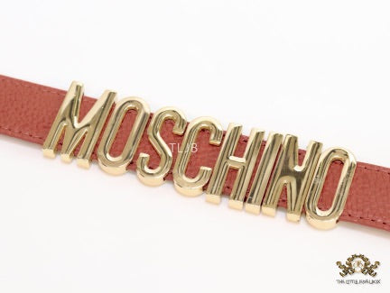 Alphabet M brown bracelet