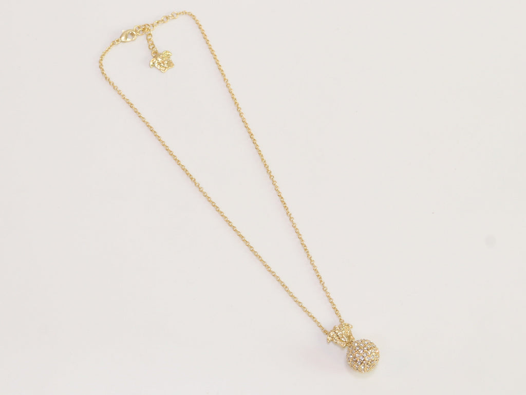 Cz medusa ball pendant