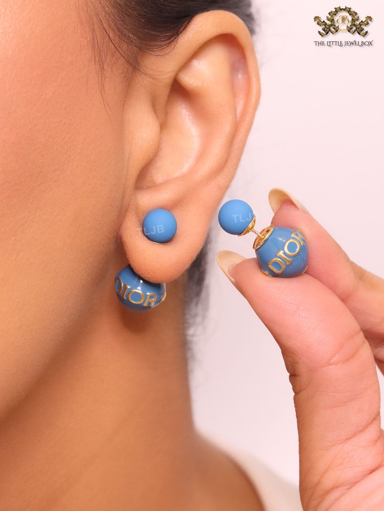 Blue and gold alphabet bombers