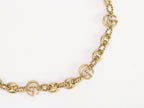 Double G gold plated chain