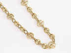 Double G gold plated chain