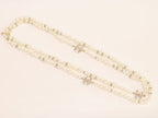 Double C pearl long chain