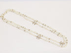 Double C pearl long chain