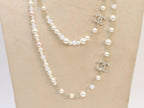 Double C small pearl chain