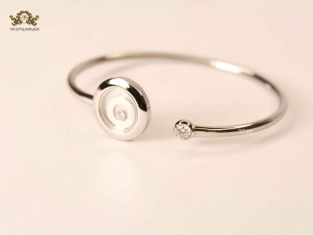 Platinum Orbit Cuff CHPRD bracelet