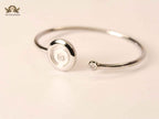 Platinum Orbit Cuff CHPRD bracelet