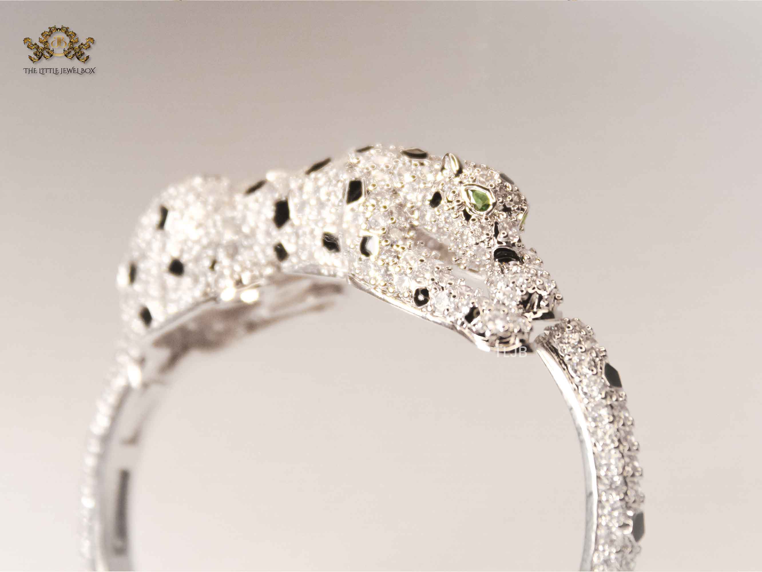 Platinum Panther Diamond Bracelet