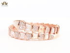 Serpenti rose gold and cz bracelet