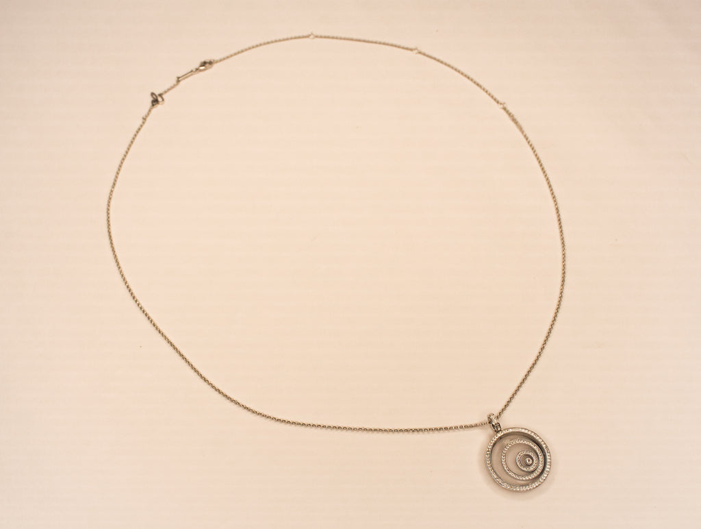 Platinum swirl necklace CHPRD