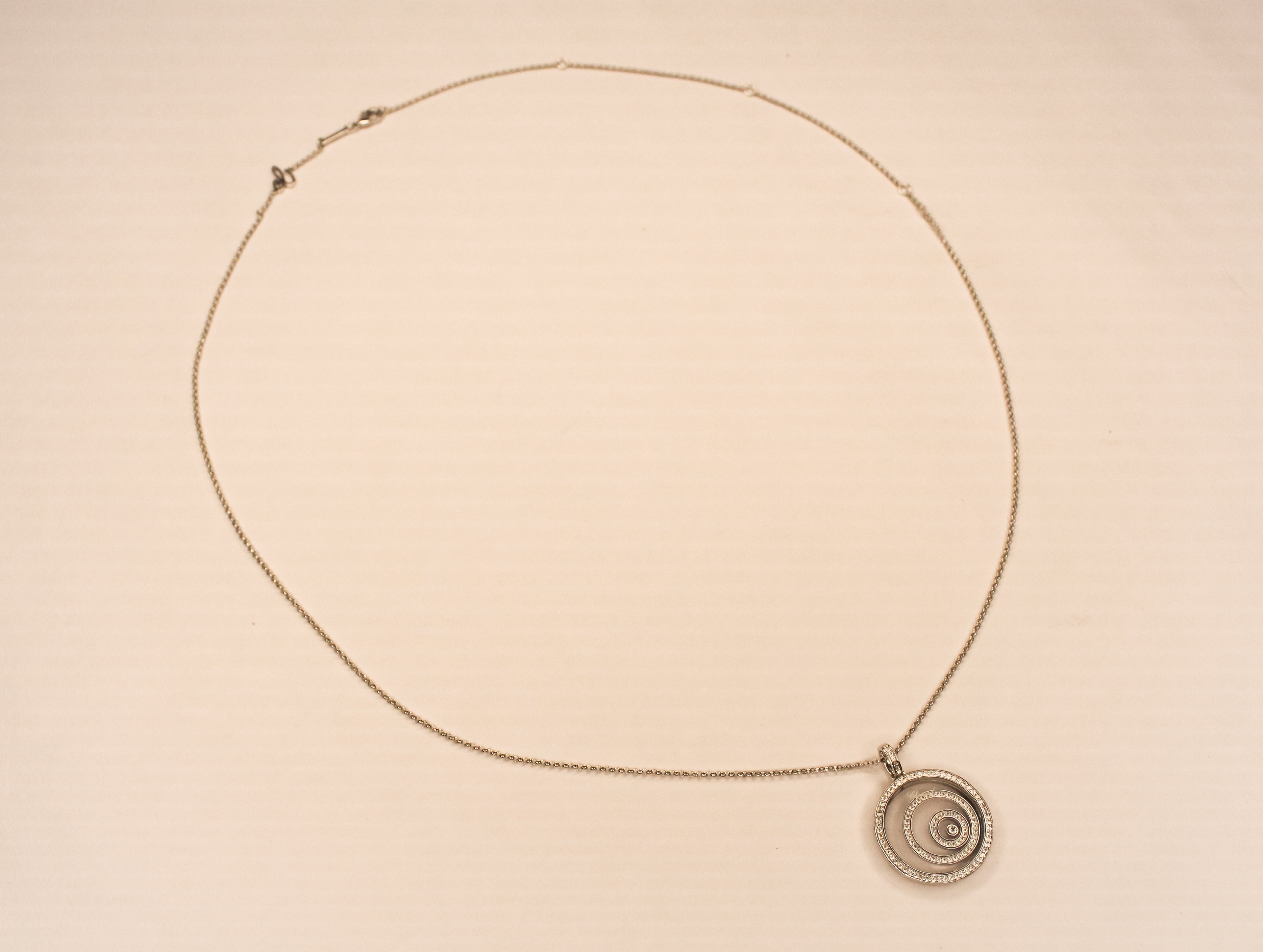 Platinum swirl necklace CHPRD