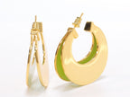 The Double Hoops - Green